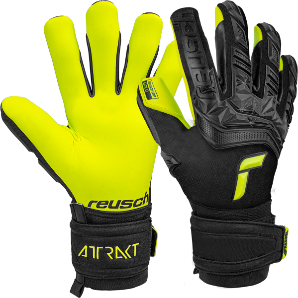Reusch Attrakt Freegel Gold Finger Support 5160138 7040 black  1